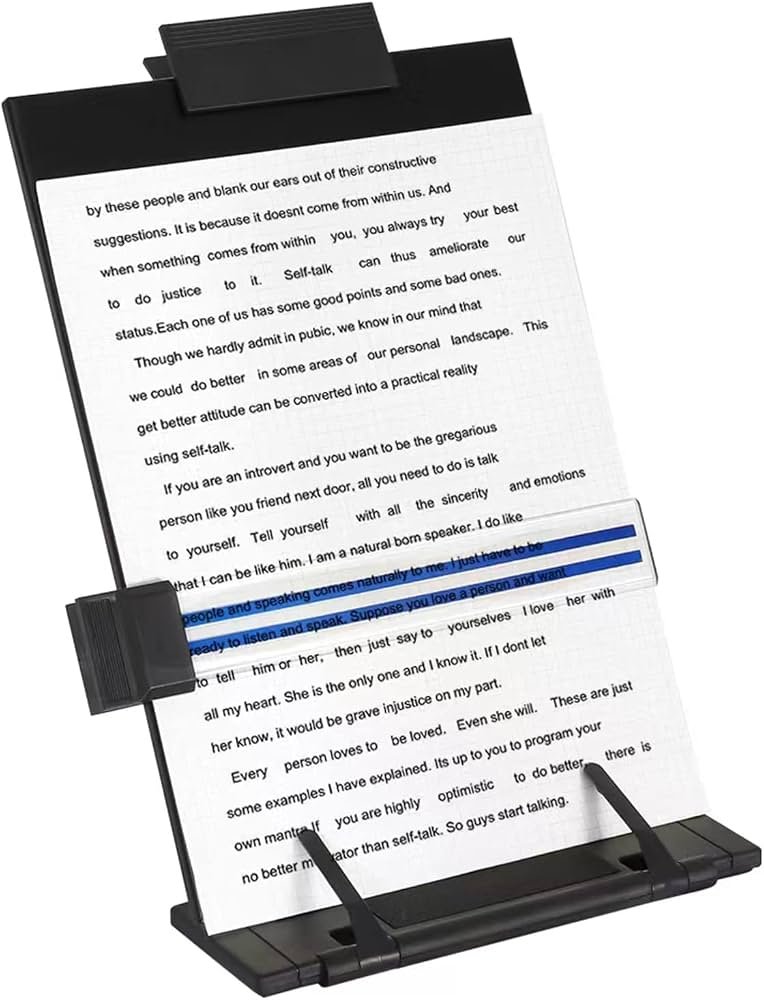 Desktop Document Stand — Desk & Document Support